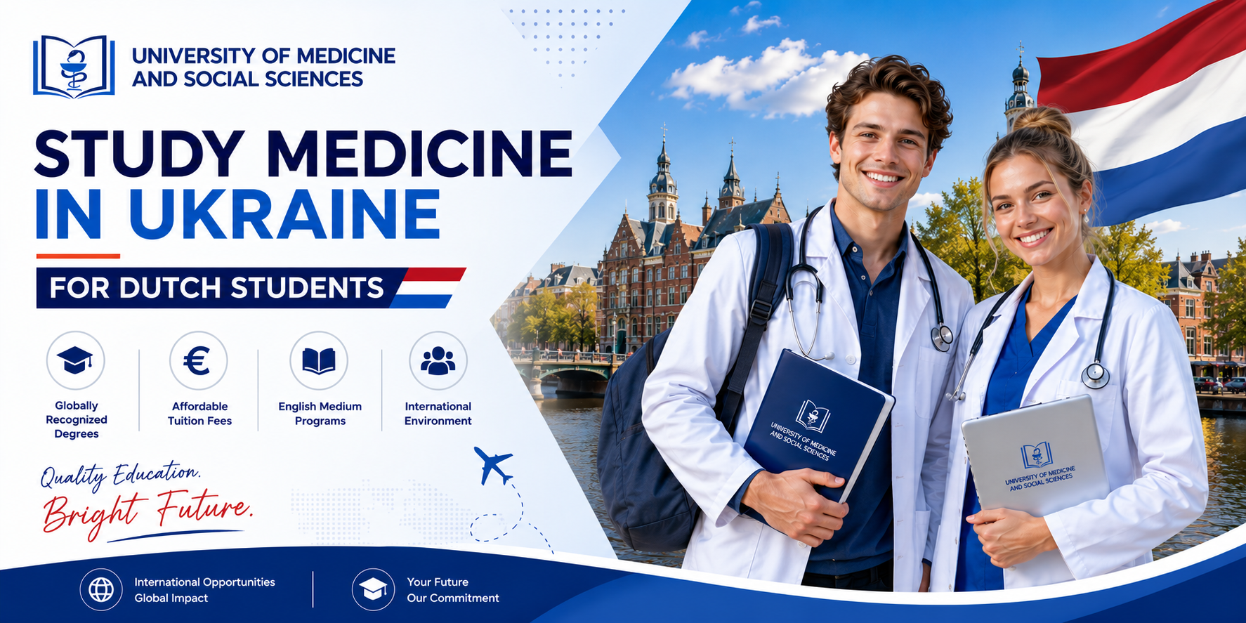Study Medicine in Ukraine for Dutch Students