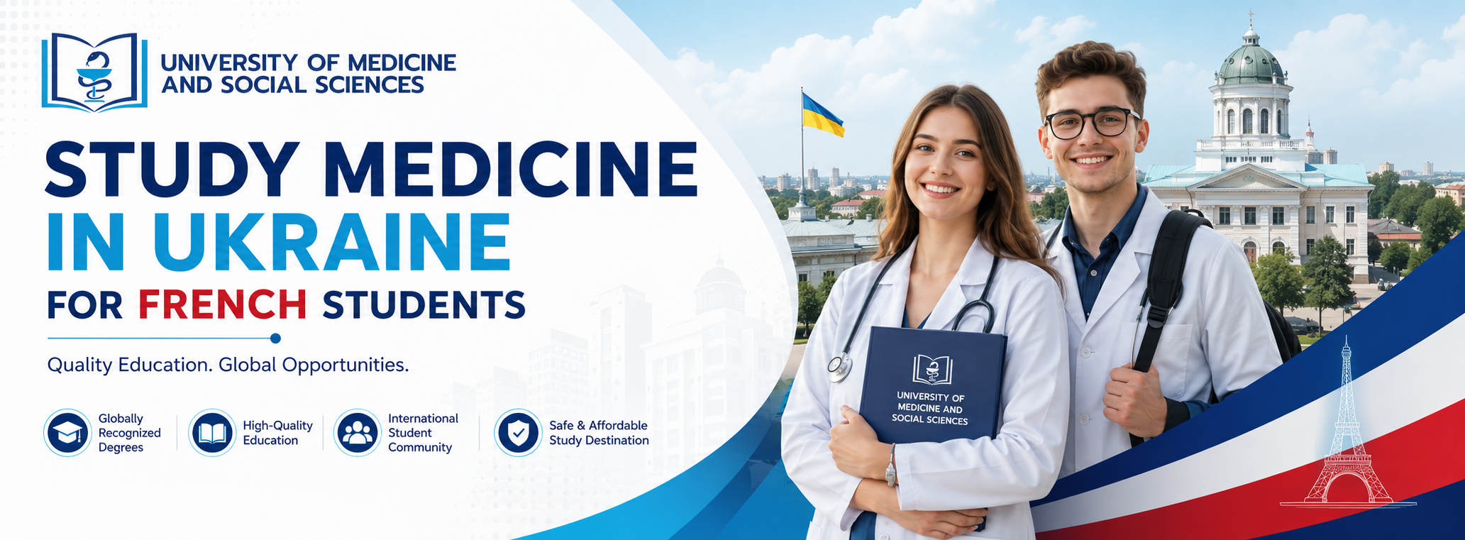 Study Medicine in Ukraine for French Students